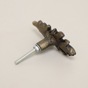 Rustic Oak Leaf Drawer Knob
