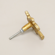 Antique Gold Palm Tree Drawer Knob
