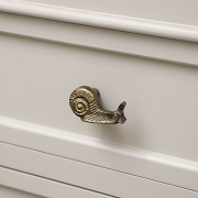 Rustic Snail Drawer Knob