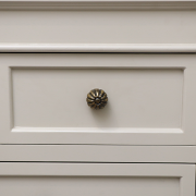 Rustic Round Scalloped Drawer Knob