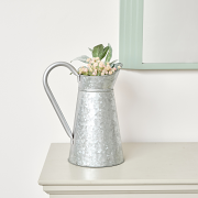Galvanised Steel Silver Jug - 30cm