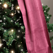 Extra Large Dark Red Velvet Christmas Bow - 70cm x 140cm