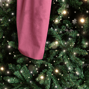 Extra Large Dark Red Velvet Christmas Bow - 70cm x 140cm