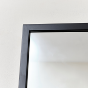 Large Black Rectangle Mirror 60cm x 140cm