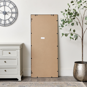 Large Black Rectangle Mirror 60cm x 140cm