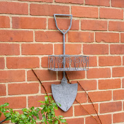 Rustic Shovel Style Metal Hanging Planter Pot