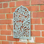 Sage Green Garden Wall Art Plaque - 30cm x 81cm