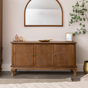 Dark Wooden 3 Door Sideboard - Ashwell Range