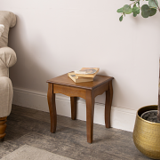 Dark Wooden Set of 2 Nest of Tables - Ashwell Range 