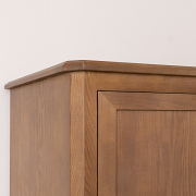 Tall Dark Wooden Wardrobe - Ashwell Range