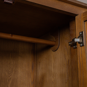 Tall Dark Wooden Wardrobe - Ashwell Range