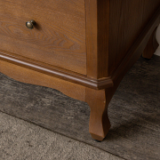 Tall Dark Wooden Wardrobe - Ashwell Range