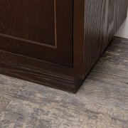 Dark Wooden 3 Door Sideboard - Kingsley Range
