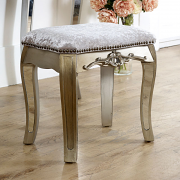 Mirrored Dressing Table and Stool - Tiffany Range