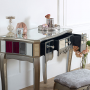 Mirrored Dressing Table and Stool - Tiffany Range