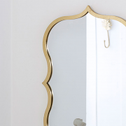 Decorative Gold Wall Mirror 41cm x 60cm