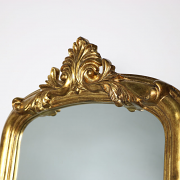 Free Standing Vintage Gold Mirror