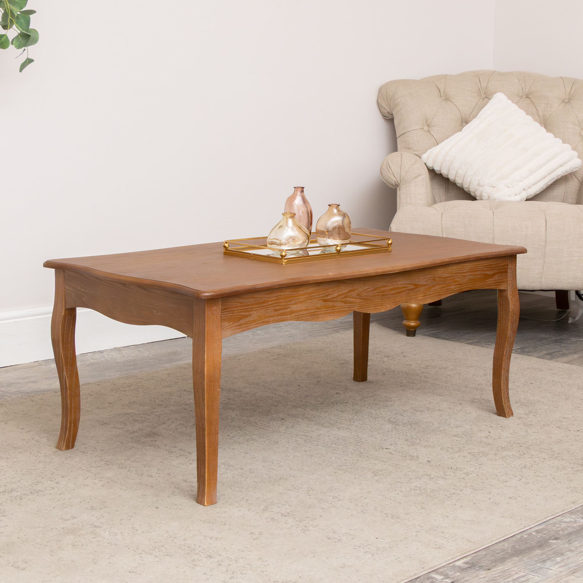 Dark Wood Coffee Table - Ashwell Range 
