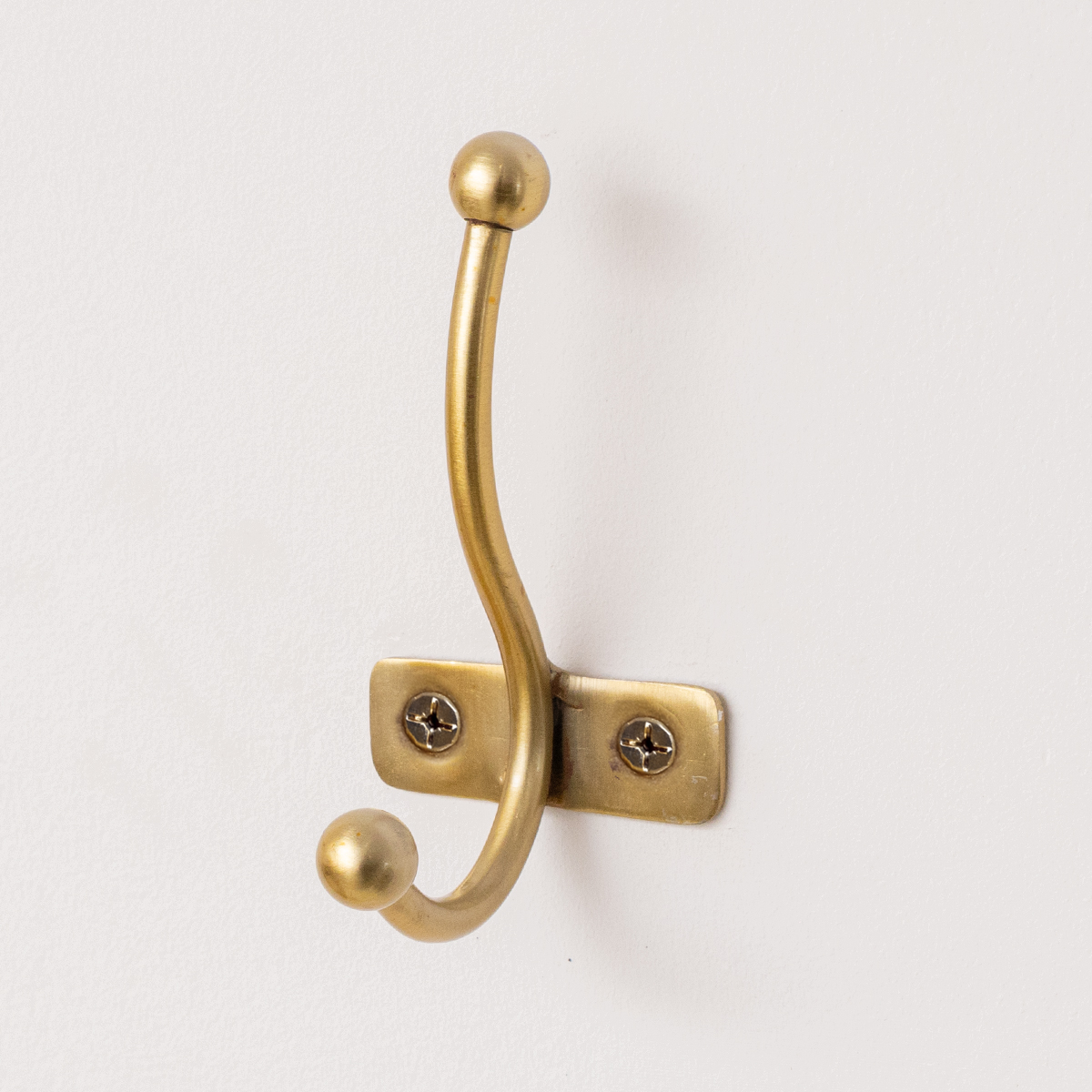 Antique Gold Metal Single Wall hook