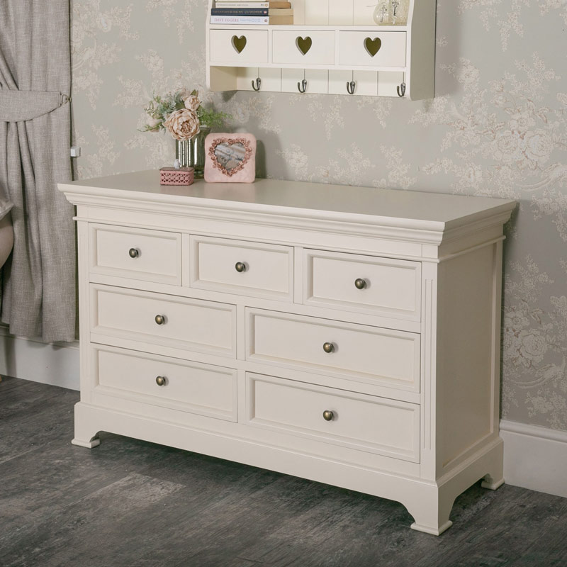 Large Chest Daventry Cream Range Flora Furniture