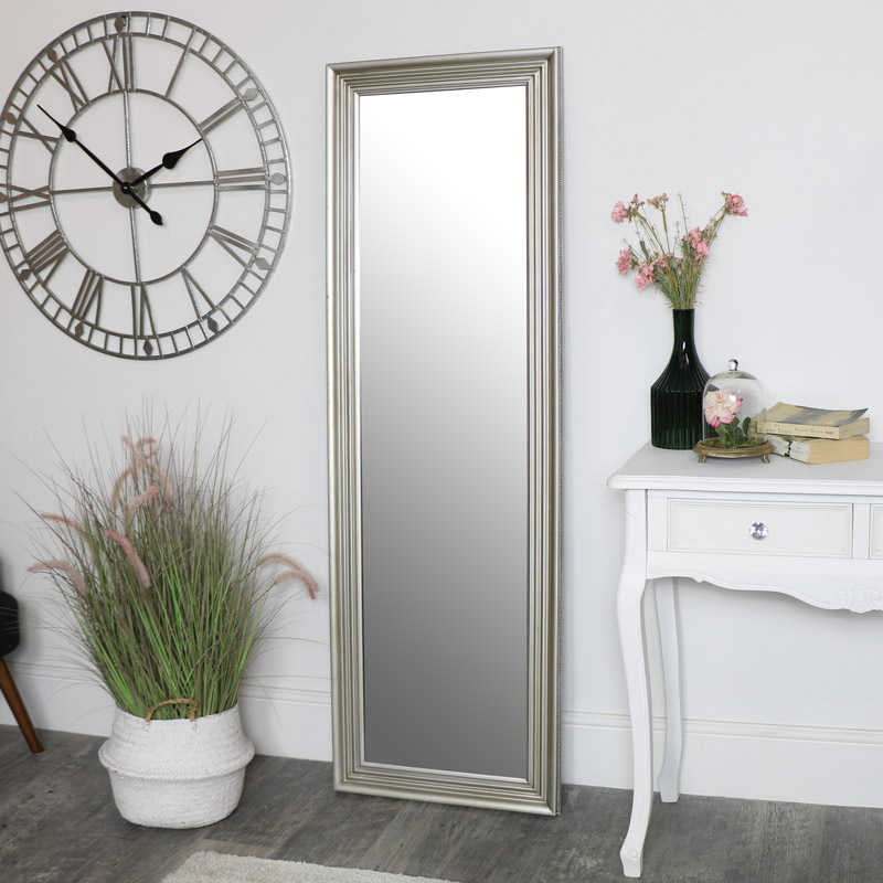 Tall Champagne Full Length Mirror 52 x 160cm Tall Champagne Full Length Mirror 52 x 160cm