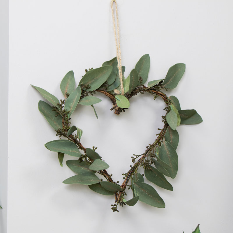 Eucalyptus Heart Decoration