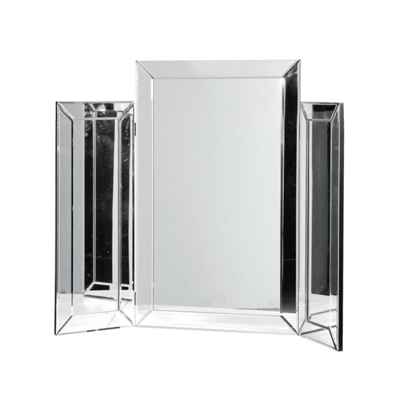 Mirrored Triple Dressing Table Mirror Mirrored Triple Dressing Table Mirror