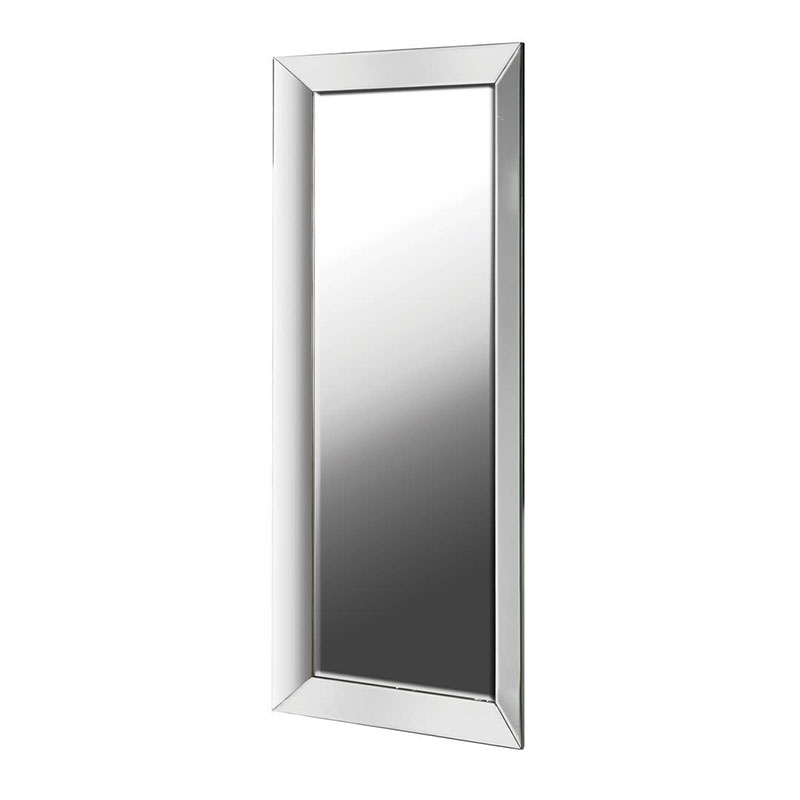 Large Pewter Bevelled Wall/ Floor Mirror 76cm x 185cm Large Pewter Bevelled Wall/ Floor Mirror 76cm x 185cm
