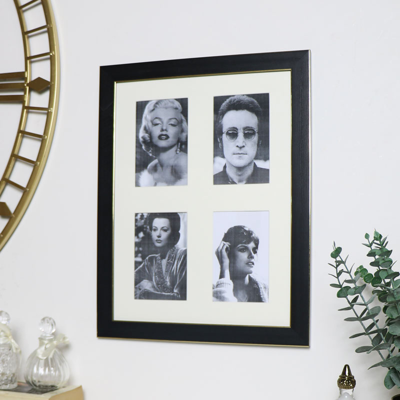 Black & Gold Photo Frame Black & Gold Photo Frame