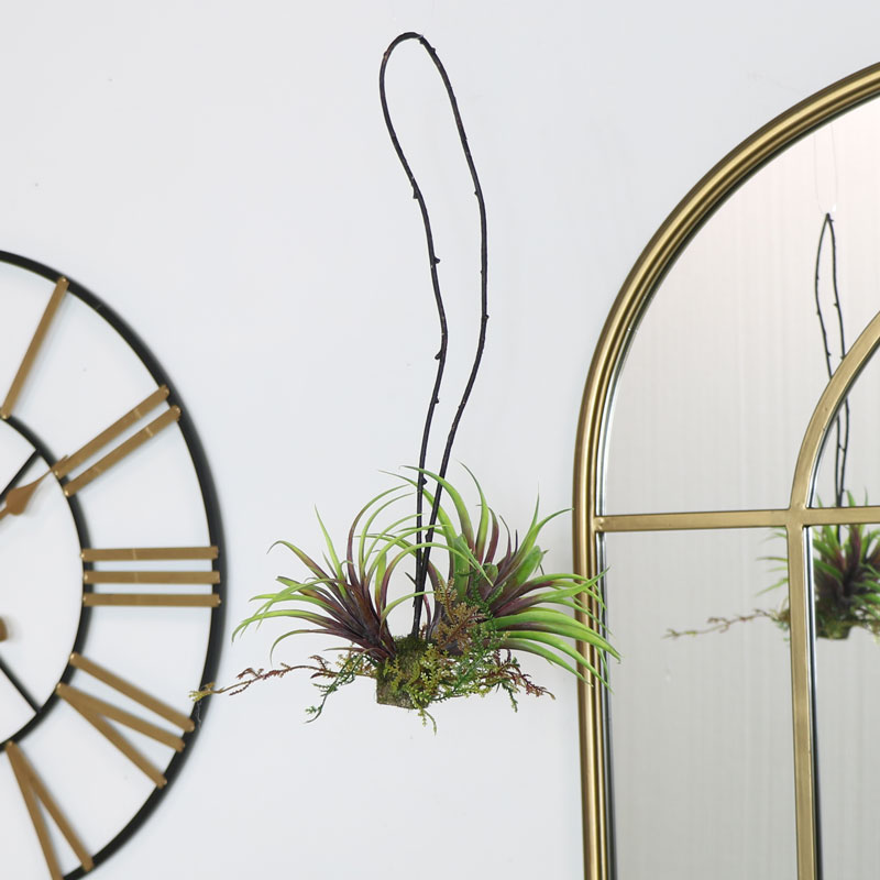 Faux Mixed Tillandsia Hanging Plant Faux Mixed Tillandsia Hanging Plant