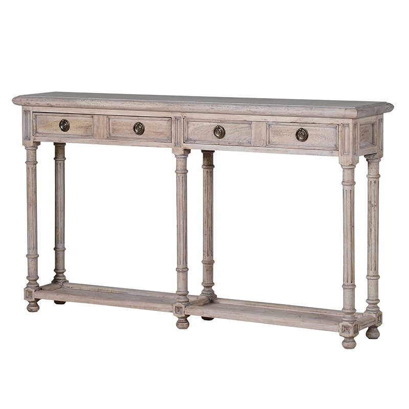 Large Rustic Console Table