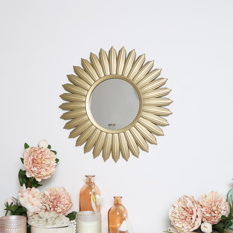 Gold Sunburst Mirror Gold Sunburst Mirror