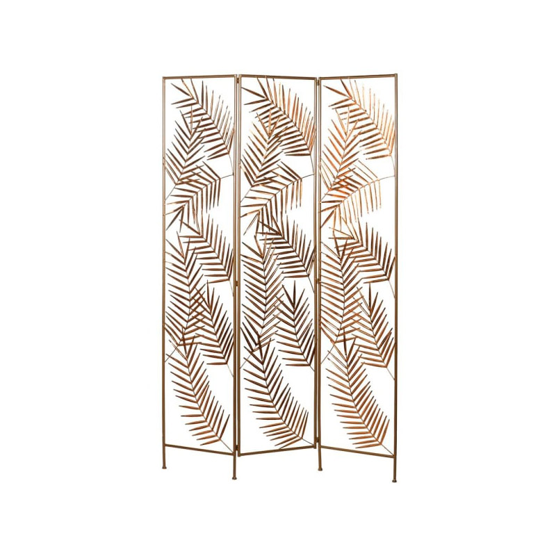 Gold Metal Palm Leaf Room Screen Gold Metal Palm Leaf Room Screen
