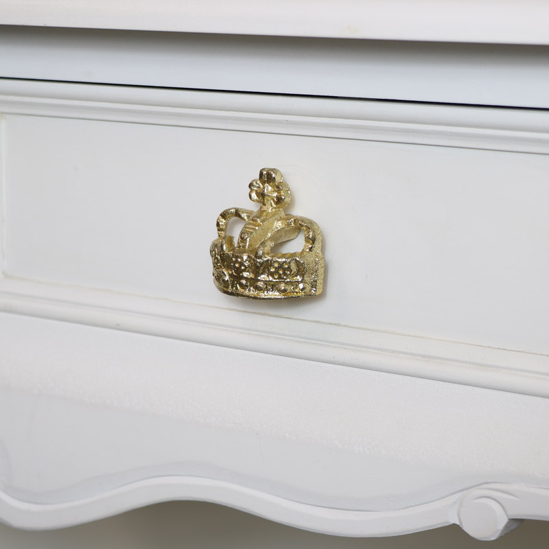 Gold Crown Drawer Knob Gold Crown Drawer Knob