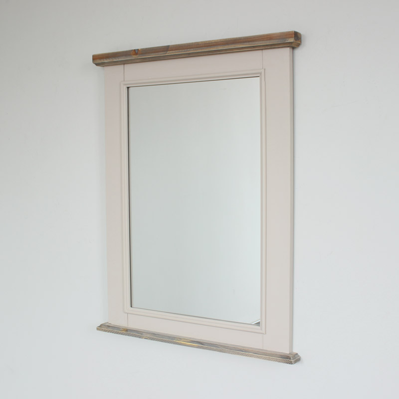 Portrait Style Wall Mirror - Cotswold Range 65cm x 82cm Portrait Style Wall Mirror - Cotswold Range 65cm x 82cm