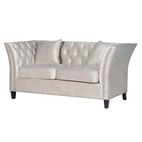 Cream 2 Seater Button Back Sofa Cream 2 Seater Button Back Sofa