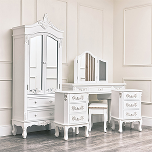 6 Piece Bedroom Furniture Set - Pays Blanc Range