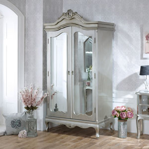 Tiffany Range - Mirrored Double Wardrobe