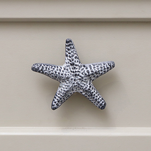 White Starfish Drawer Knob