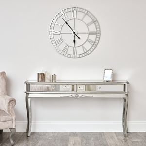 Large Mirrored Console Table - Tiffany Range