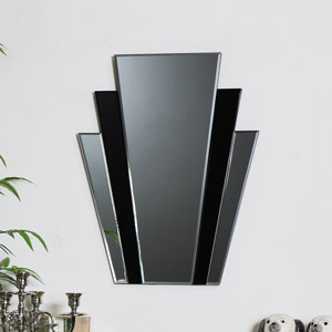 Art Deco Fan Wall Mirror