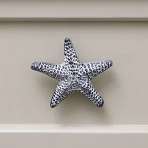 White Starfish Drawer Knob