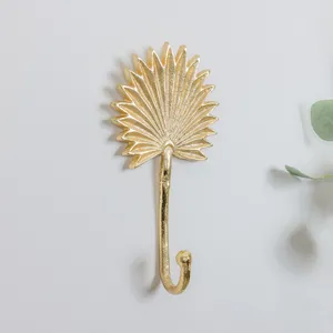 Gold Palm Leaf Wall Hook