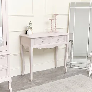 Pink Console / Dressing Table - Victoria Pink Range